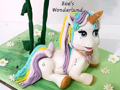 Sweet Unicorn  - Cake by Zoi Pappou