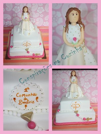1st Communion - Cake by Carolina Cardoso