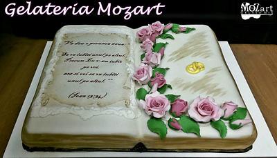 Engagement cake - Cake by Gelateria Mozart 