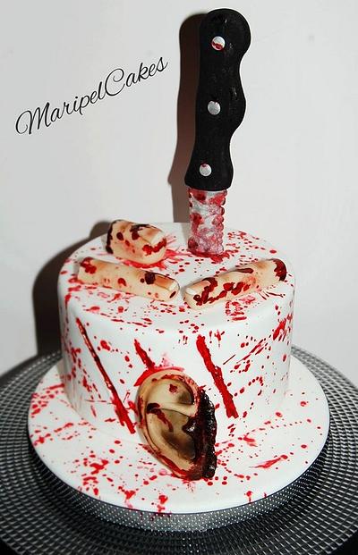 horror cake - Cake by MaripelCakes