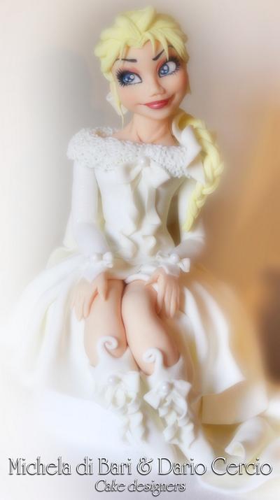 Elsa outfit winter my style ♥ - Cake by Michela di Bari