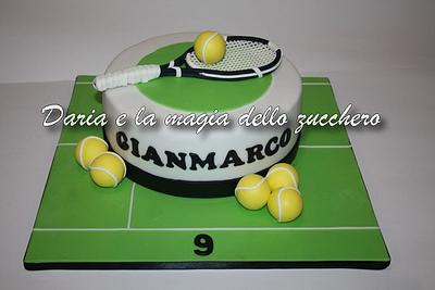 Tennis cake - Cake by Daria Albanese
