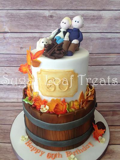 Autumn Themed Family  - Cake by SugarLoafTreats