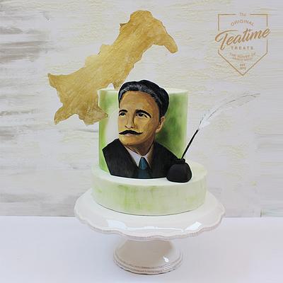 Hand Painted Cake - Cake by Tayyaba Usman