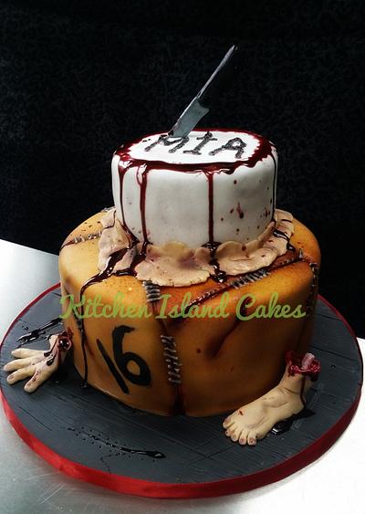 House of horror cake - Cake by Kitchen Island Cakes