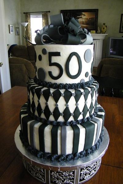 Larry's 50th Birthday Cake - Cake by PamIAm