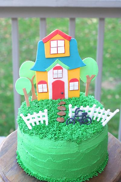 Whimsical Housewarming Cake - Cake by SarahBeth3