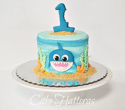 Baby Shark Smash Cake - Cake by Donna Tokazowski- Cake Hatteras, Martinsburg WV