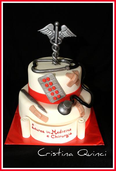 Doctor Cake - Cake by Cristina Quinci