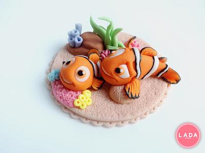 Nemo figurines - Cake by Ladadesigns