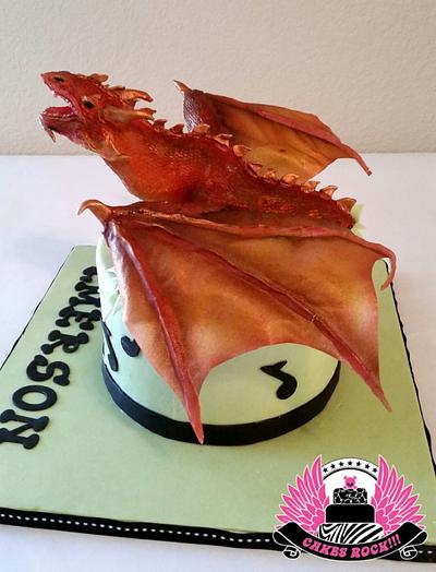 Dragon - Cake by Cakes ROCK!!!  