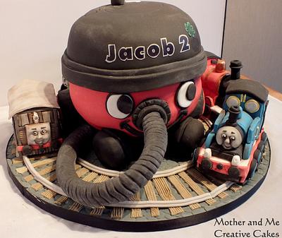 Henri and Thomas and Friends! - Cake by Mother and Me Creative Cakes