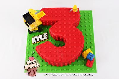 Lego themed cake - Cake by Maria's