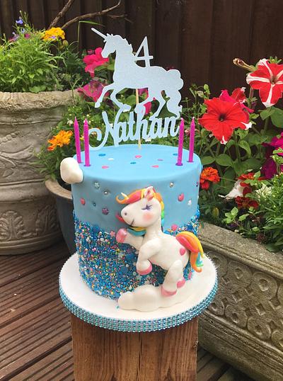 Happy unicorn - Cake by Jollyjilly