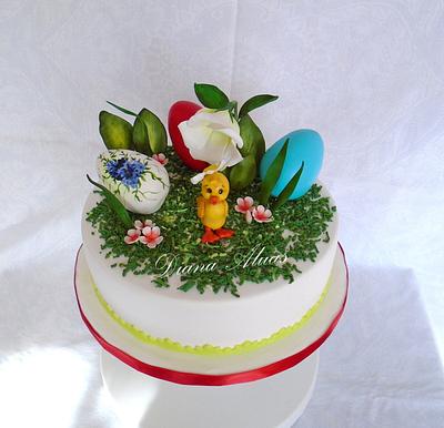  Little ducky for Easter - Cake by  Diana Aluaş