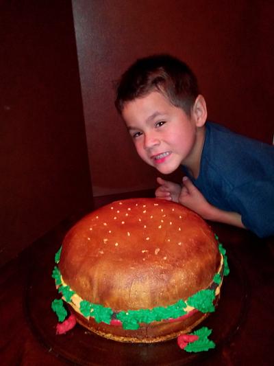 Cheese Burger  - Cake by My Cakes