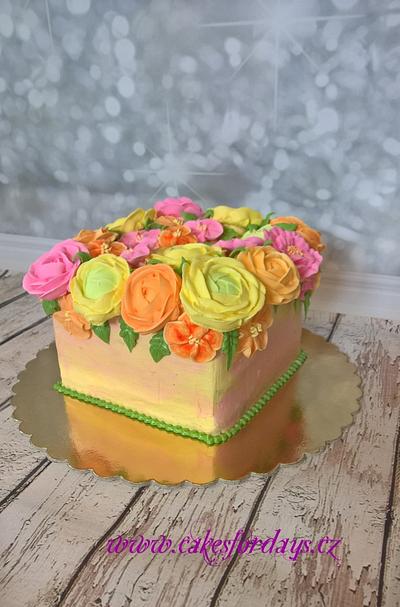 Buttercream cake - Cake by trbuch