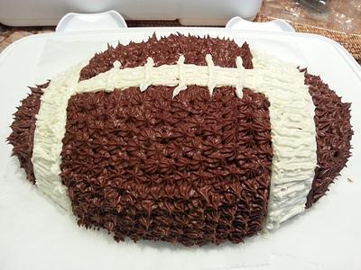 Football cake - Cake by CakesbyChagita