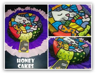 Britto style.. - Cake by HONEY CAKES
