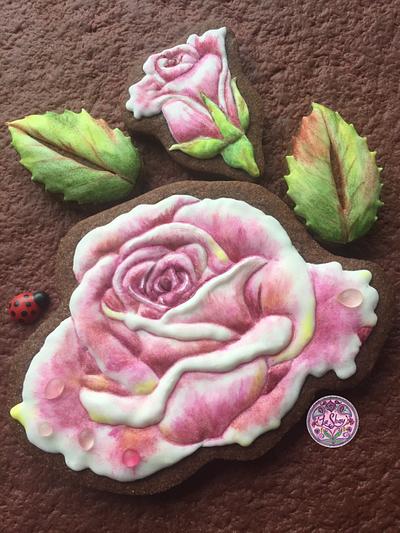 Pink Rose - Cake by La Shay by Ferda Ozcan