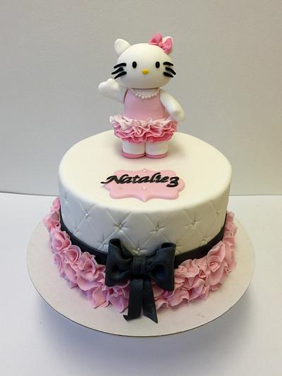 Hello kitty does ballet - Cake by Frangipani Bakery