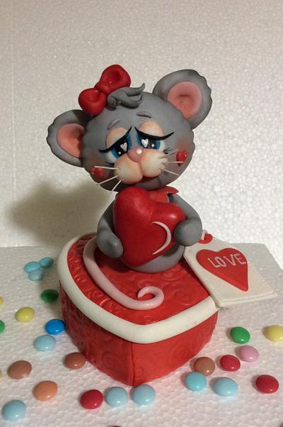 A sweet heart for Valentine - Cake by Carla Poggianti Il Bianconiglio
