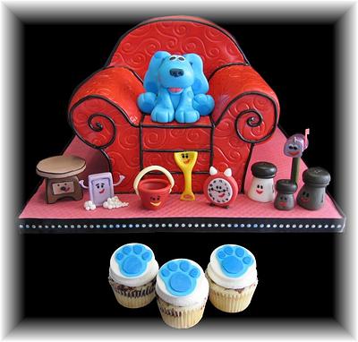 Blues Clues Cake - Cake by Geelicious Confections