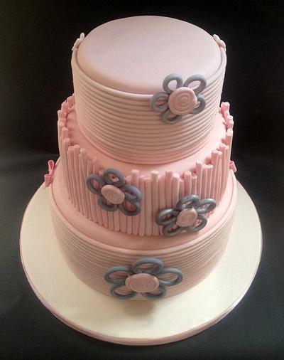 fantasy flower cake - Cake by Chocomoo