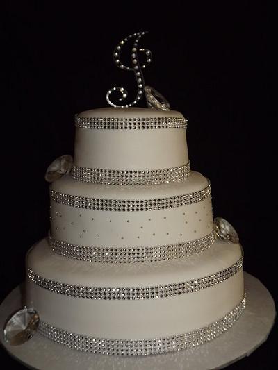 birthday cake bling - Cake by tiffany