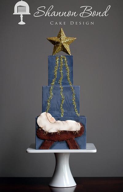 Christmas Cake - Cake by Shannon Bond Cake Design