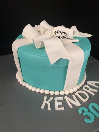 Tiffany Circle Cake Design - Cake by Frisco Custom Cakes