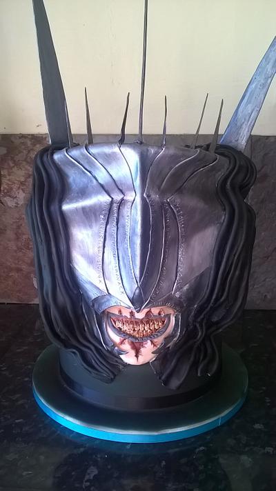 Mouth of Sauron, lord of the rings - Cake by Caked