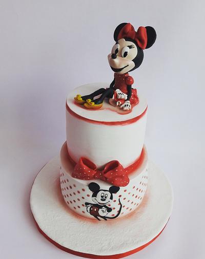 Minnie mouse cake  - Cake by Mariya Gechekova