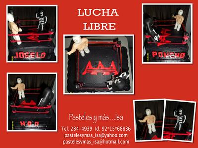 MEXICAN LUCHA LIBRE - Cake by Pastelesymás Isa