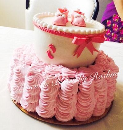 Pretty in pink - Cake by Luscious Bakes by Rashmi 