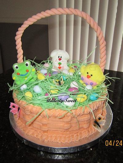 Easter Basket Cake - Cake by Michelle