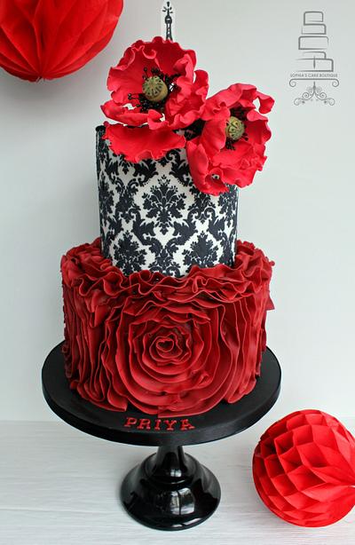 Chic Parisienne - Cake by Sophia's Cake Boutique