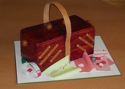 sewing basket - Cake by Petra Lechner