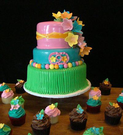 Hawaiian Luau Cake - Cake by Kristen Babcock