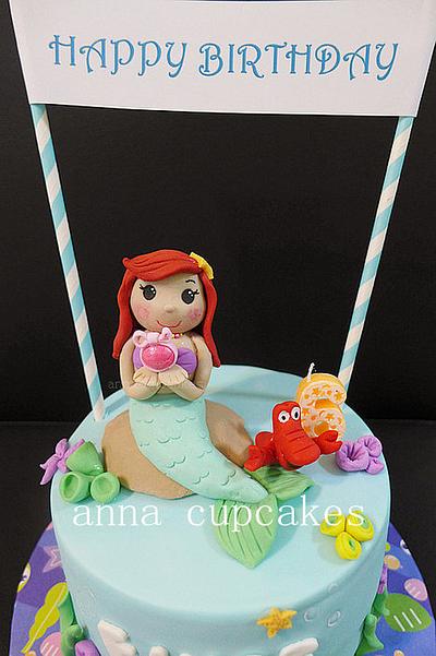 Little Mermaid Cake - Cake by annacupcakes