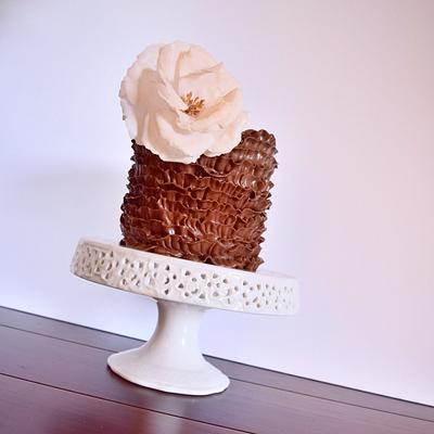 Pretty & Chocolate  - Cake by Audrey