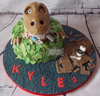 A scene from Jurassic park - Cake by kerrycakesnewcastle