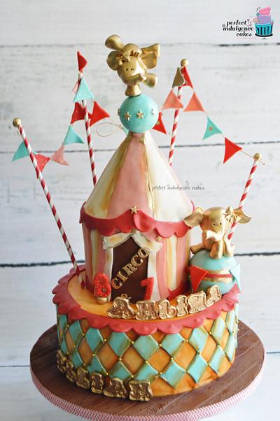 Circo De E & A - Cake by Maria Cazarez Cakes and Sugar Art