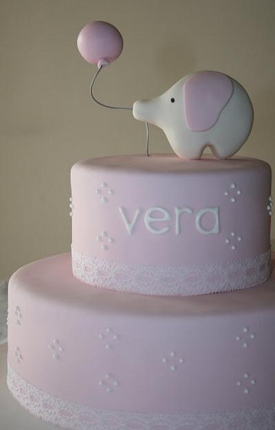 Elephant Balloon Cake - Cake by The SweetBerry