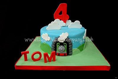 Thomas the tank engine cake - Cake by ladybirdcakecompany