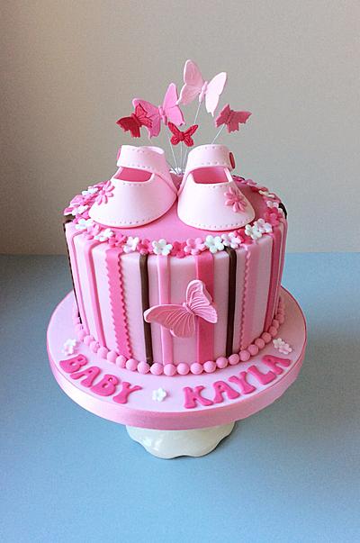 Baby Shower Cake - Cake by Lizzie Bizzie Cakes