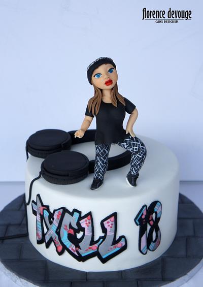 Hip Hop Cake - Cake by Florence Devouge