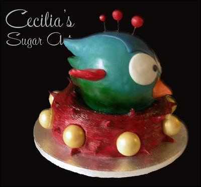 Tiny Wings Cake - Cake by Cecilia