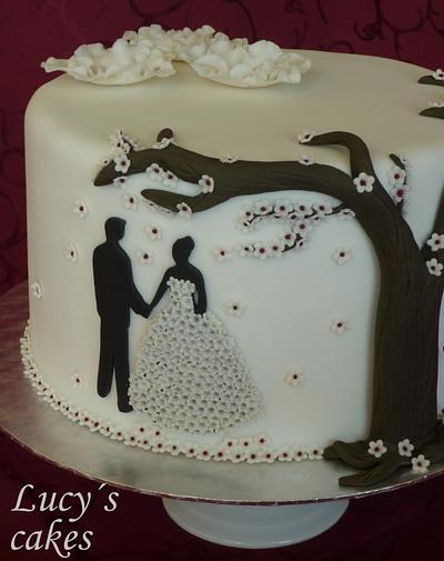 Wedding cake - Cake by Lucyscakes