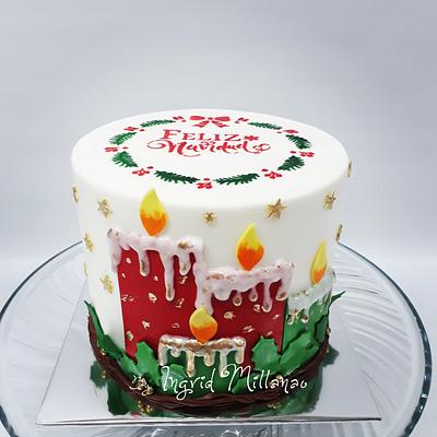 A warm Christmas - Cake by Ingrid Millanao 